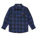 Stains & Stories - boys shirt long sleeve - blue - SSA25507575-SSA-00003