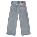 Stains & Stories - girls denim wide leg - silver coated - SSA25508272-SSA-00083