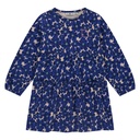 Stains & Stories - girls dress long sleeve - cobalt - SSA25508772-SSA-00068