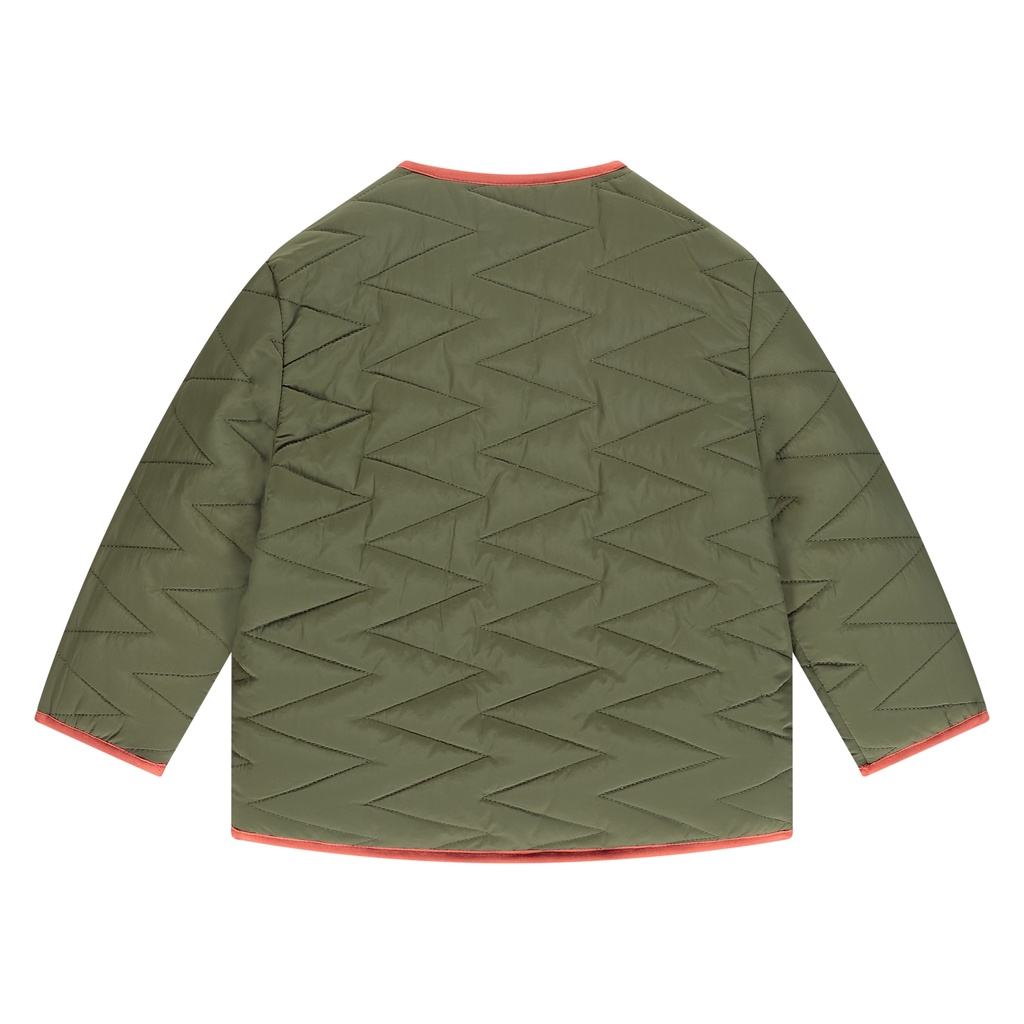 Stains & Stories - girls winter jacket reversible - moss - SSA25408182-SSA-00073
