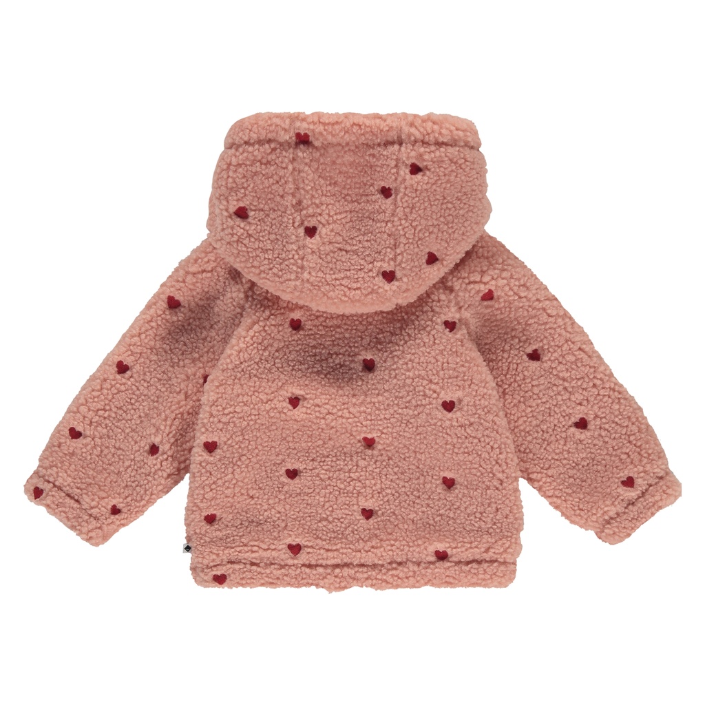 Babyface - baby girls jacket - Salmon - BBE25628140-6506
