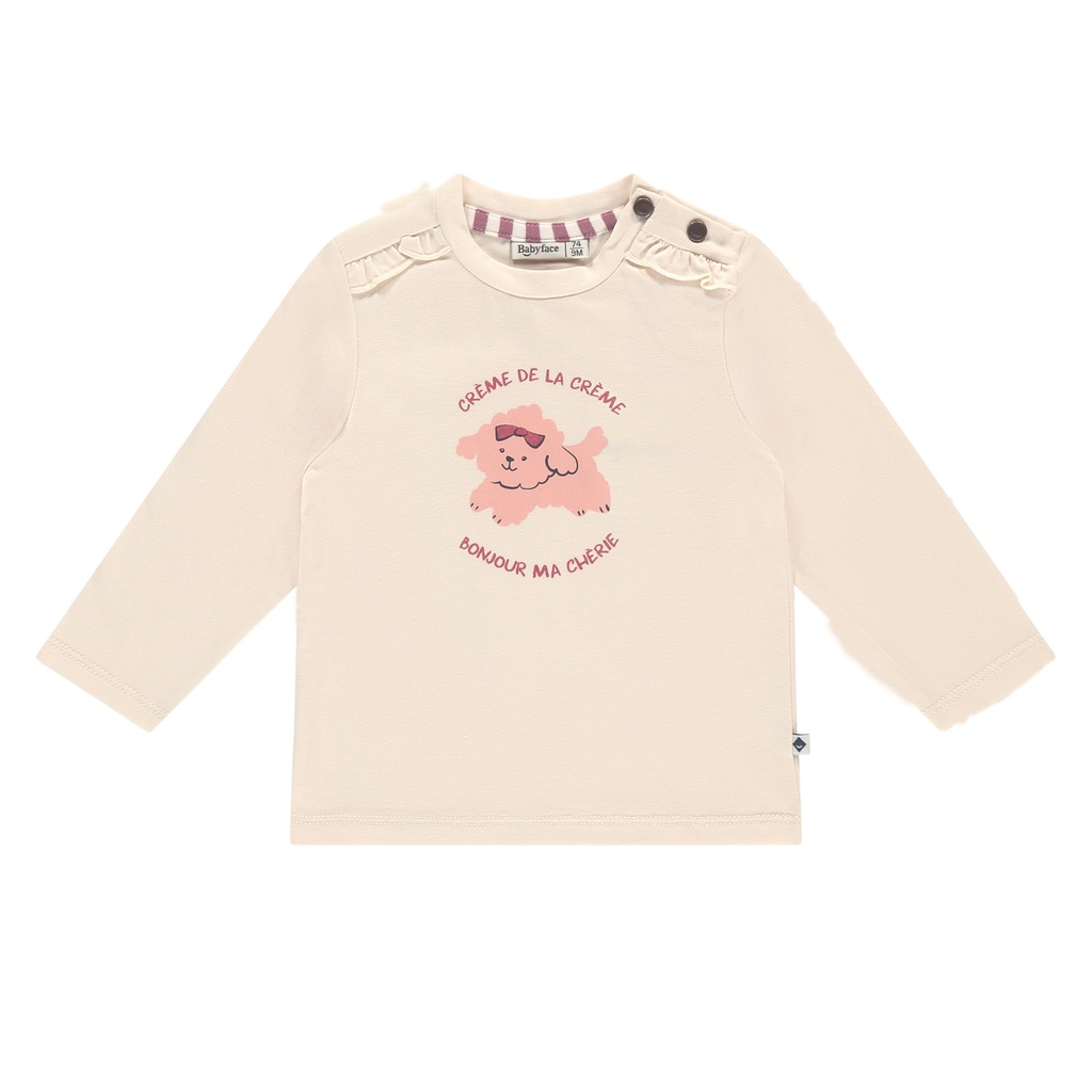 Babyface - baby girls t-shirt longsleeve - Shell - BBE25628642-1010