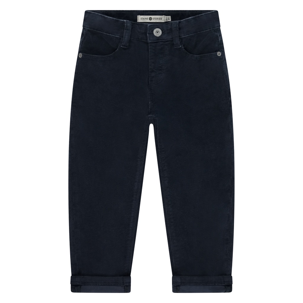 Stains & Stories - boys pants - Dark Blue - SSA25607297-4004