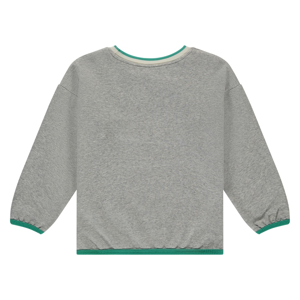 Stains & Stories - boys sweatshirt - Grey Melee - SSA25607497-9504