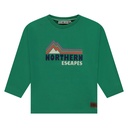 Stains & Stories - boys t-shirt long sleeve - Grass - SSA25607699-3010