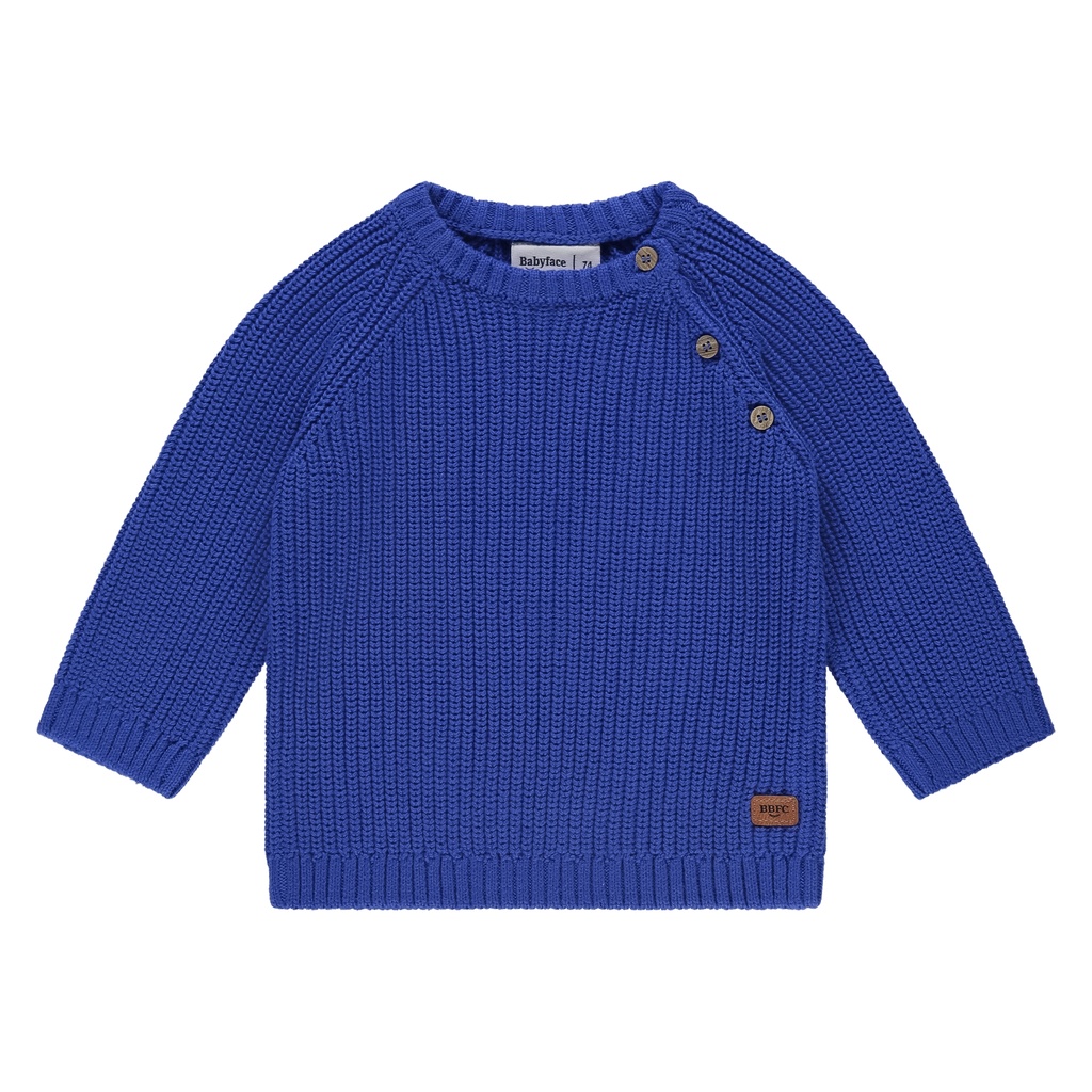 Babyface - baby boys pullover - sky - BBE25427301-BBE-00193