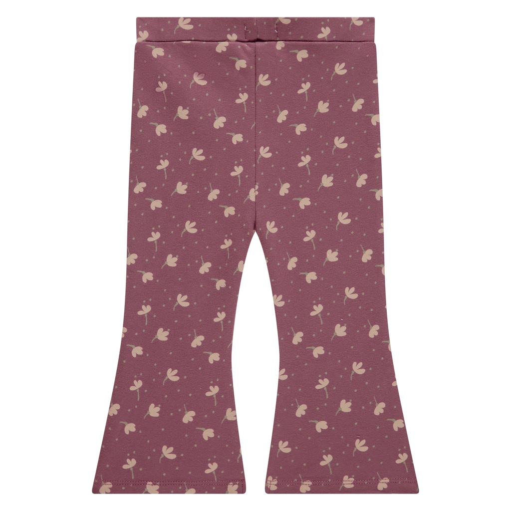 Babyface - baby girls flared pants - burgundy - BBE25528230-BBE-00281