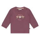Babyface - baby girls sweatshirt - burgundy - BBE25528420-BBE-00281