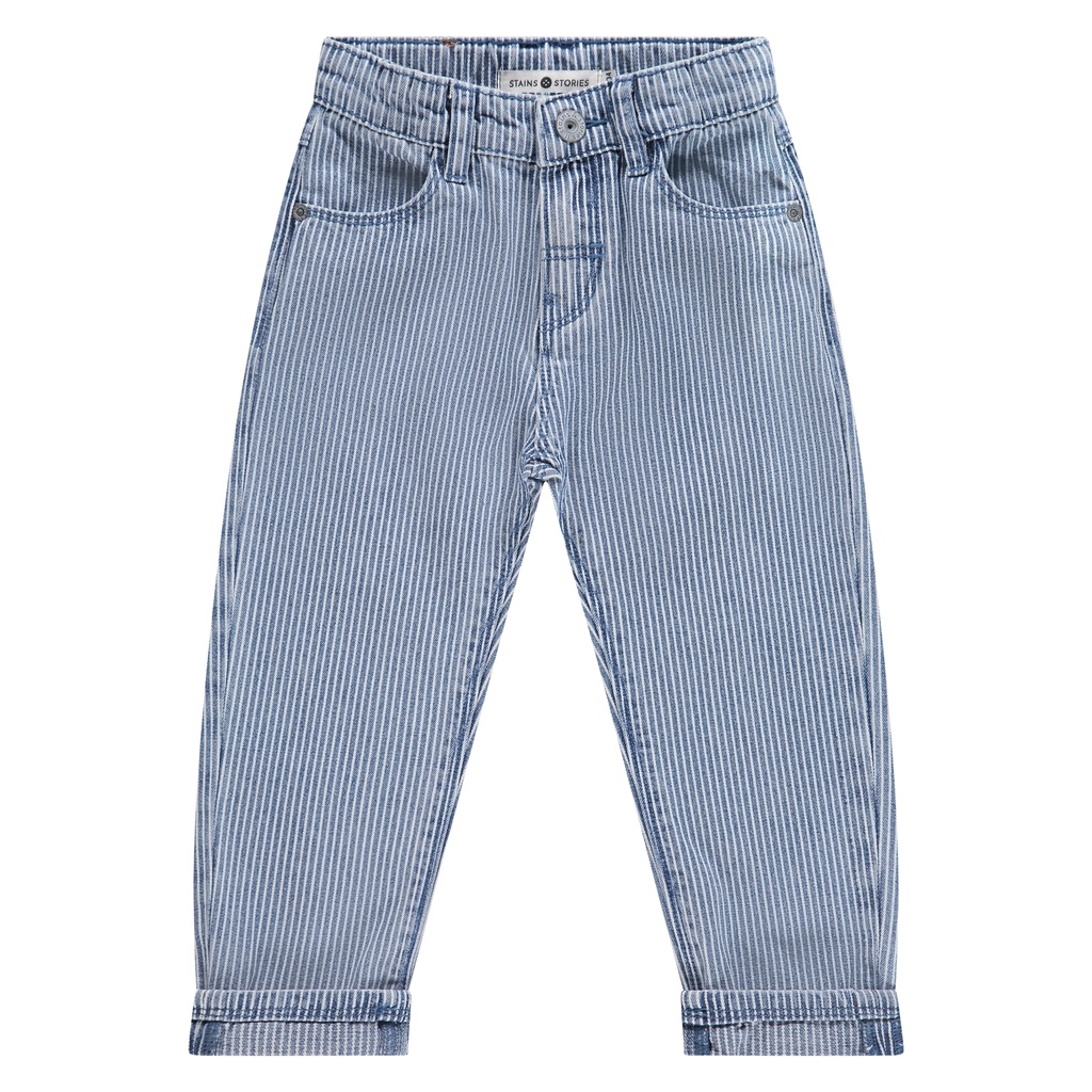 Stains & Stories - boys pants wide fib - night - SSA25407263-SSA-00048