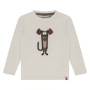 Stains & Stories - boys t-shirt long sleeve - offwhite - SSA25407651-SSA-00072
