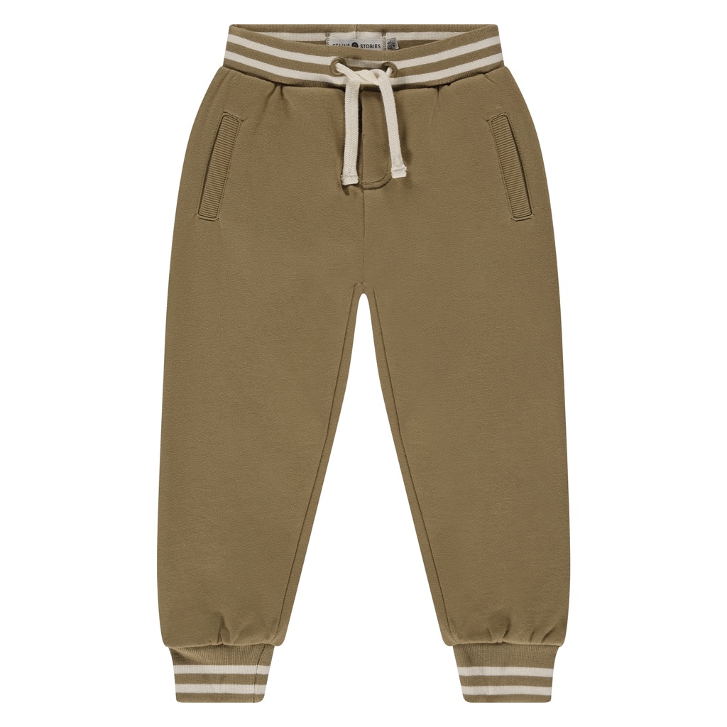 Stains & Stories - boys sweatpants - camel - SSA25507281-SSA-00051