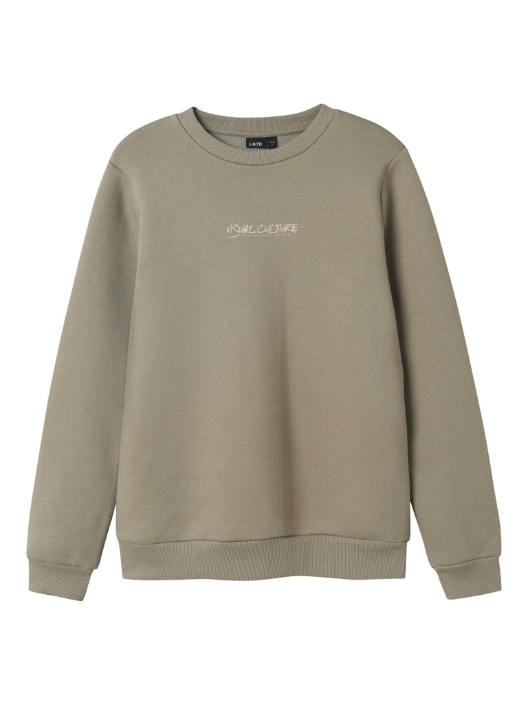 LMTD - NLM NAUGUST LS BRU O-NECK SWEAT - Shadow
