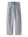 LMTD - NLF BIRM NW BALLOON PANT NOOS - Light Blue Denim Super Light Stonewash