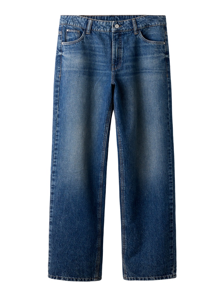 LMTD - NLM BIRT DNM LOOSE PANT - Dark Blue Denim