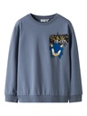 NAME IT KIDS - NKM NAIR SONIC NREG SWEAT BRU SKY - Flint Stone