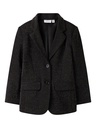 NAME IT KIDS - NKF RADING BLAZER - Black SILVER GLITTER