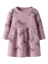 NAME IT BABY - NBF REBOWIE LS KNIT DRESS - Keepsake Lilac