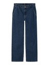LMTD - NLM TOIZZA DNM LOOSE PANT NOOS - Dark Blue Denim