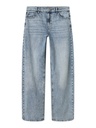 LMTD - NLM BEX DMN R LOOSE PANT NOOS - Light Blue Denim