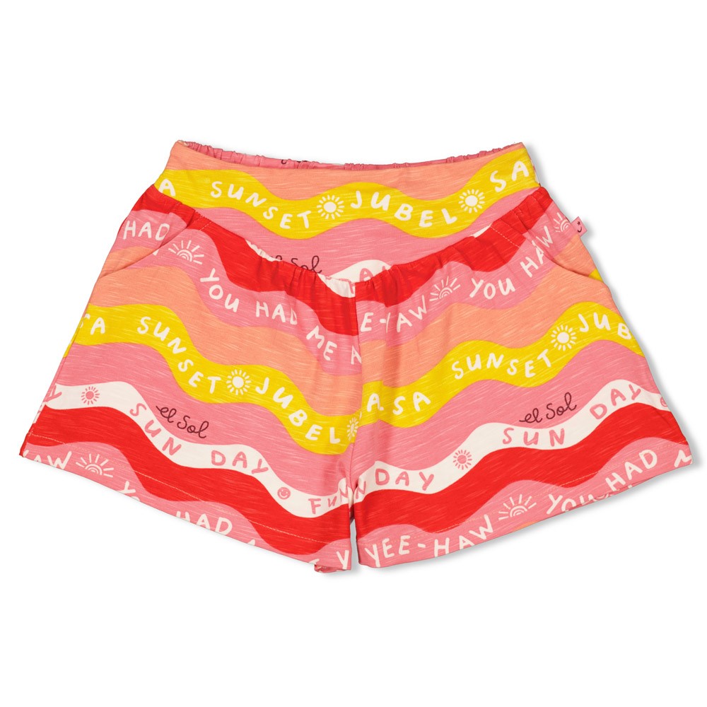 Feetje - Short AOP - Salsa Sunset - Roze - 92100150