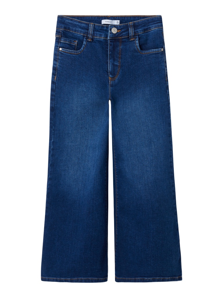 NAME IT KIDS - NKF POLLY X-WIDE JEANS 3057-FR NOOS - Dark Blue Denim