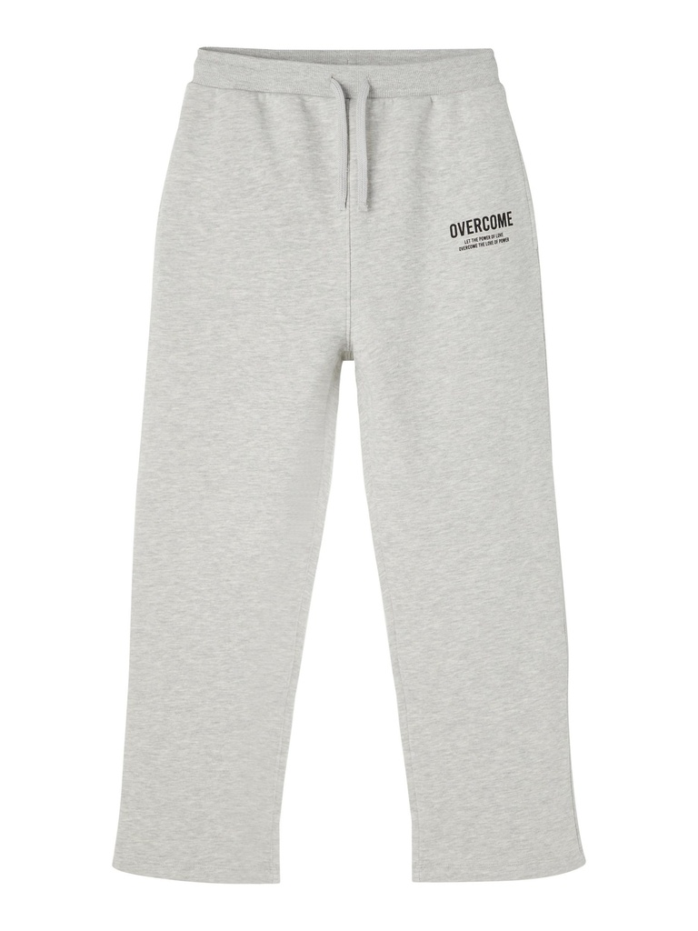 LMTD - NLM TYGE STRAIGHT SWEAT PANT - Grey Melange