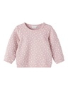 NAME IT BABY - NBF BERITTA LS SWEAT - Violet Ice