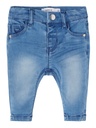 NAME IT BABY - NBF SALLI DNMTORAS 2637 PANT NOOS - Medium Blue Denim