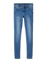 LMTD - NLF TOMO DNM SKINNY PANT NOOS - Medium Blue Denim
