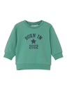 NAME IT BABY - NBM BJARNE LS SWEAT - Frosty Spruce