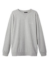 LMTD - NLM DEAN LS R TOP - Light Grey Melange