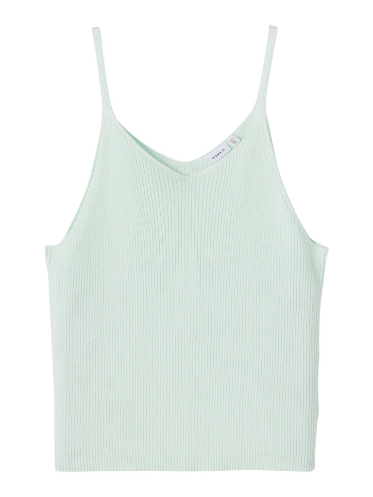 NAME IT KIDS - NKF FALMA KNIT STRAP TOP - Glacier