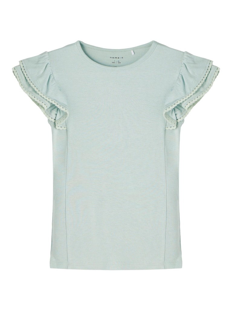 NAME IT KIDS - NKF JALIA SS TOP CAMP - Subtle Green