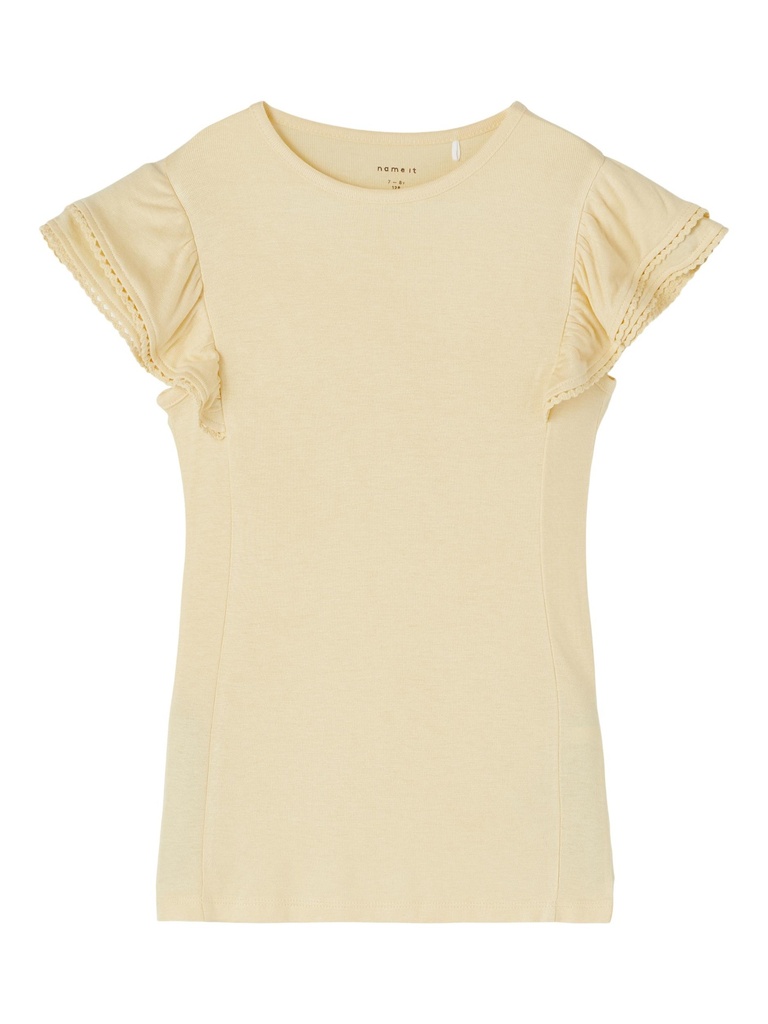 NAME IT KIDS - NKF JALIA SS TOP CAMP - Sunlight