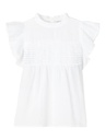NAME IT KIDS - NKF JULIA SS TOP BOX - White Alyssum