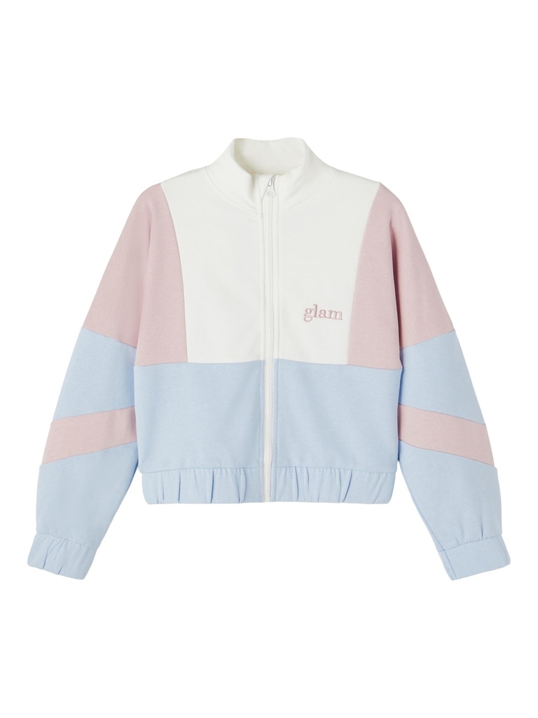 NAME IT KIDS - NKF BRINT LS SWEAT CARD UNB - Heather