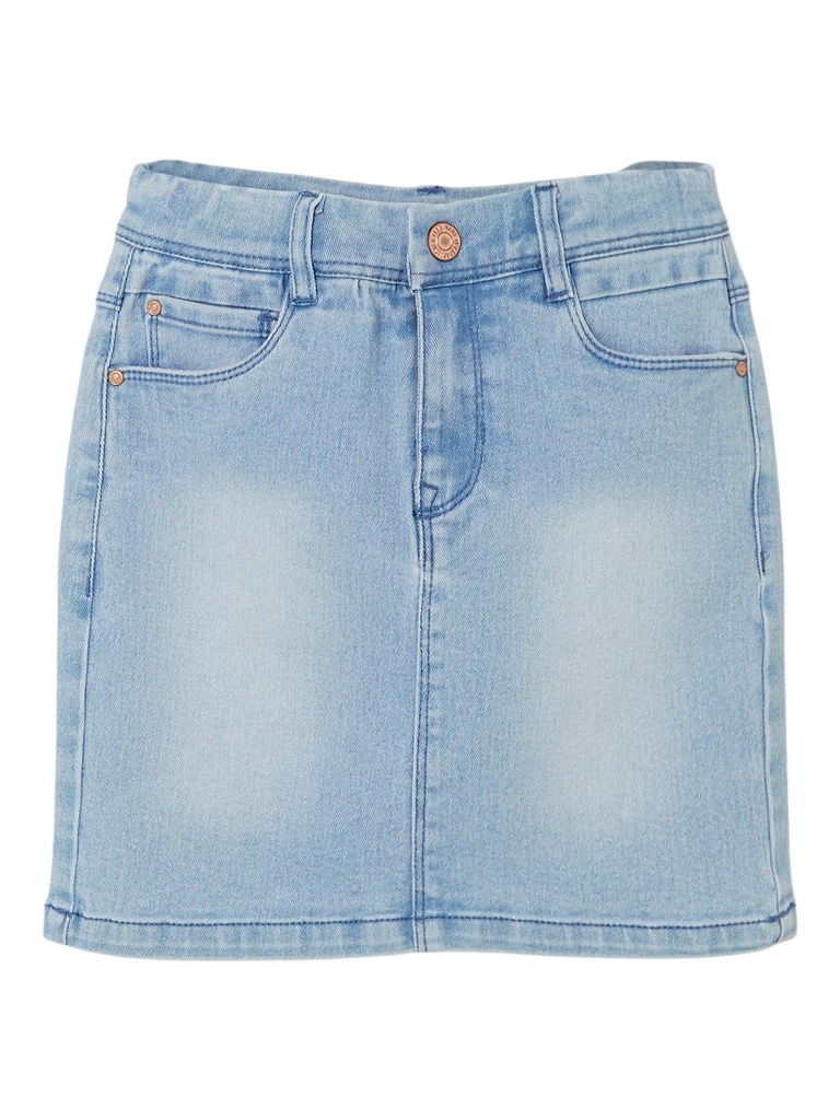 NAME IT KIDS - NKF SALLI DNMTAYA 1678 HW SKIRT NOOS - Light Blue Denim