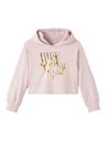 NAME IT KIDS - NKF JUSTD DOL SWE BOXY CROP HOODI BRU BFU - Violet Ice