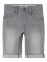 NAME IT KIDS - NKM SOFUS DNMTAX LONG SHORTS NOOS - Medium Grey Denim