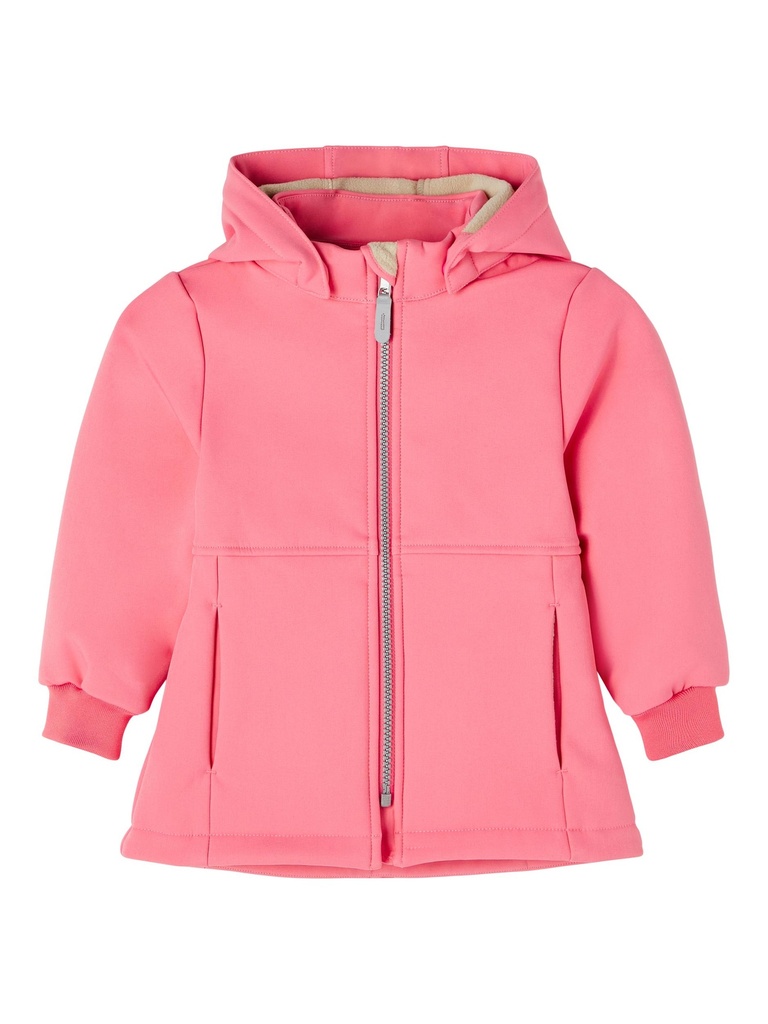 NAME IT MINI - NMF ALFA SOFTSHELL JACKET MAGIC 4FO CAMP - Fruit Dove