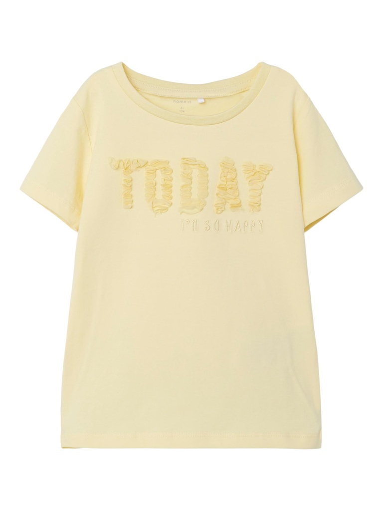 NAME IT MINI - NMF DARCY SS TOP - Double Cream