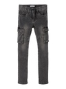 NAME IT KIDS - NKM SILAS DNMBATUSKY SWE 5603 PANT - Medium Grey Denim