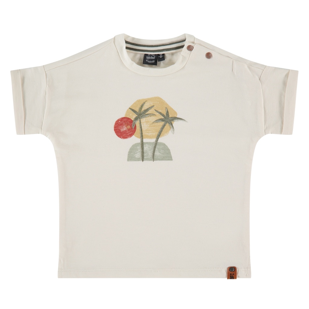 Babyface - boys t-shirt short sleeve - ivory - BBE22307651
