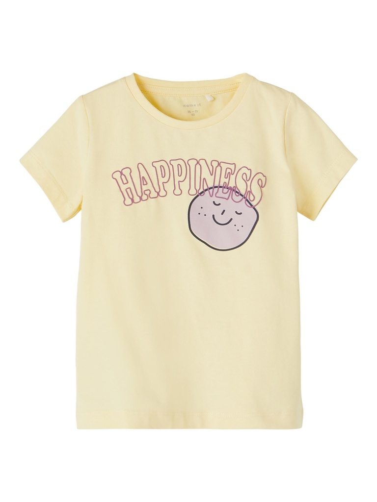 NAME IT MINI - NMF TANNA SS TOP BOX - Double Cream