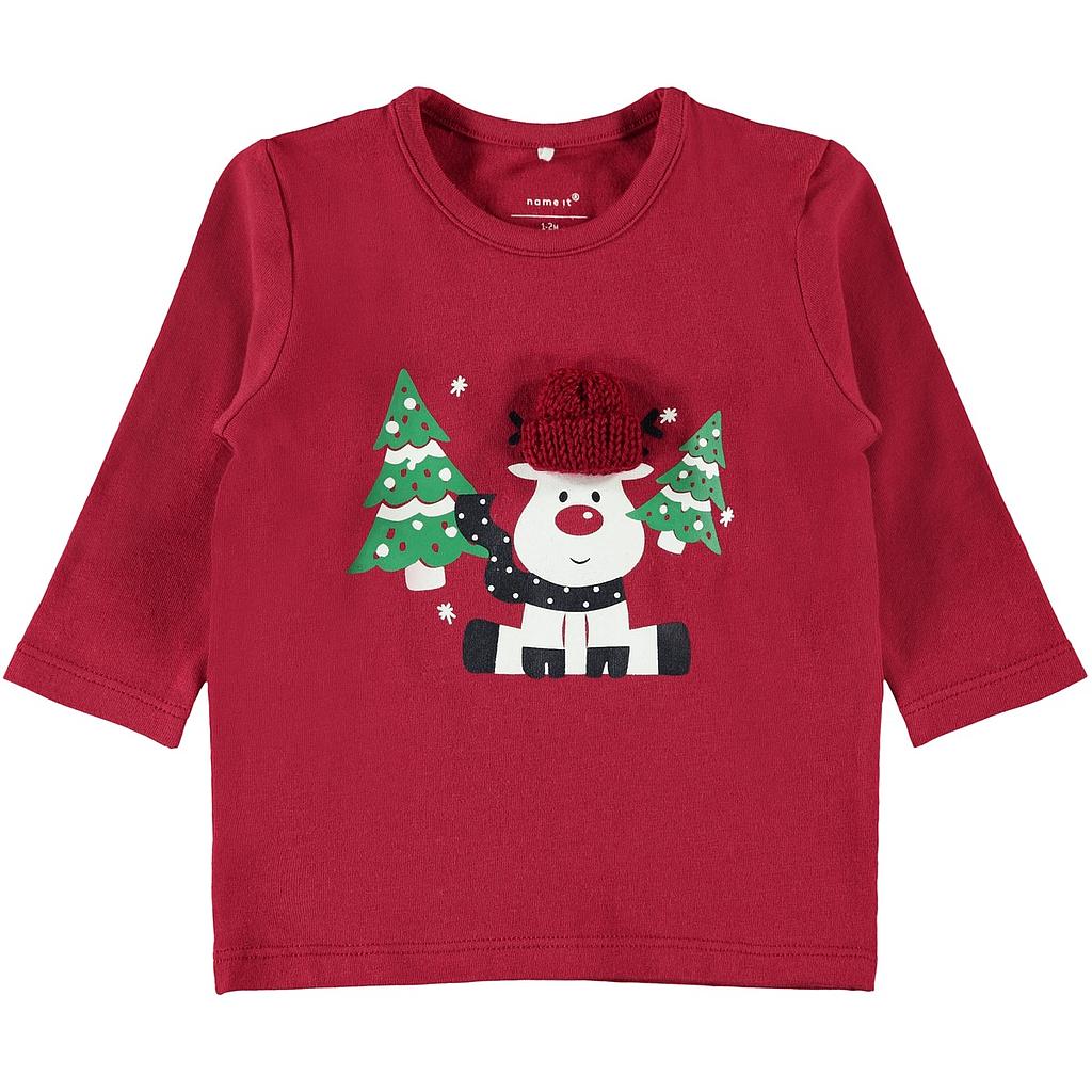 NAME IT BABY - NBM ROSON LS TOP BOX - Jester Red
