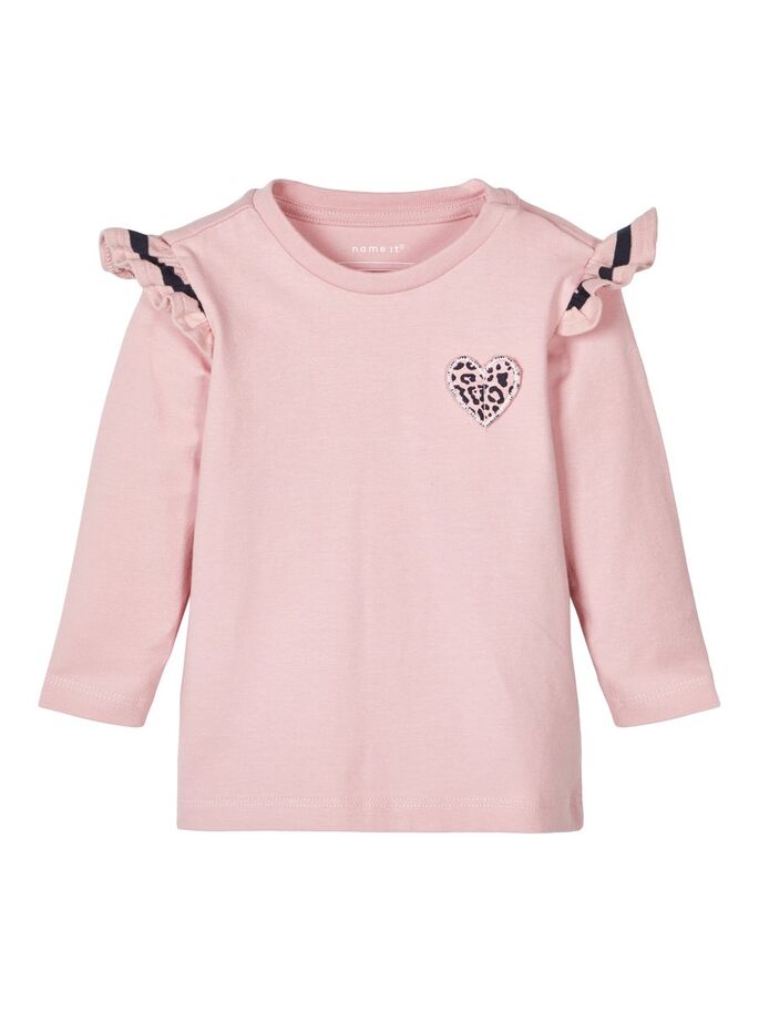 NAME IT BABY - NBF TURID LS TOP - Pink Nectar