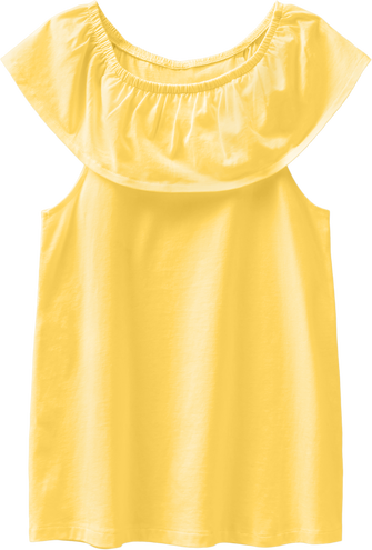 NAME IT KIDS - NKF VERITA CAPSL TOP FF - Aspen Gold