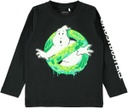 NAME IT MINI - NMM GHOSTBUSTERS VILLI LS TOP LIC - Black