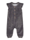 NAME IT BABY - NBF NANETT VEL SUIT - Mole