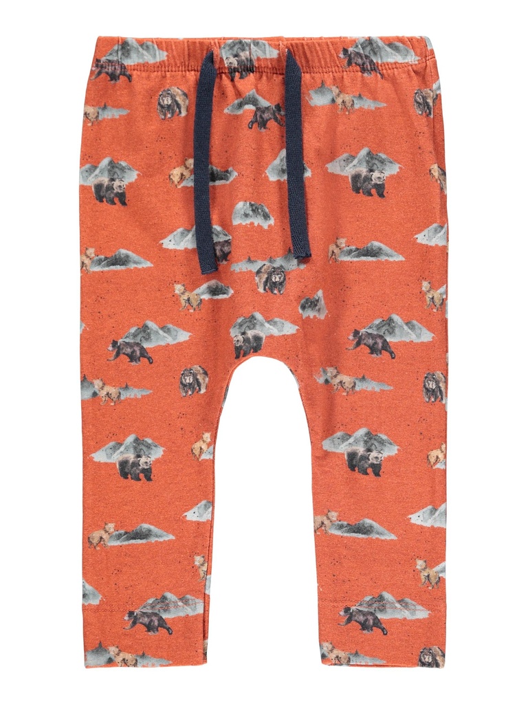 NAME IT BABY - NBM OBERG PANT - Burnt Brick